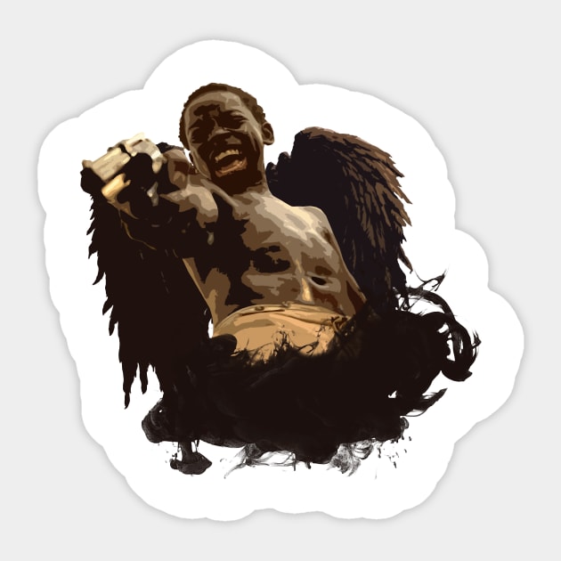 City of God  Ze Pequeno Sticker by electapron